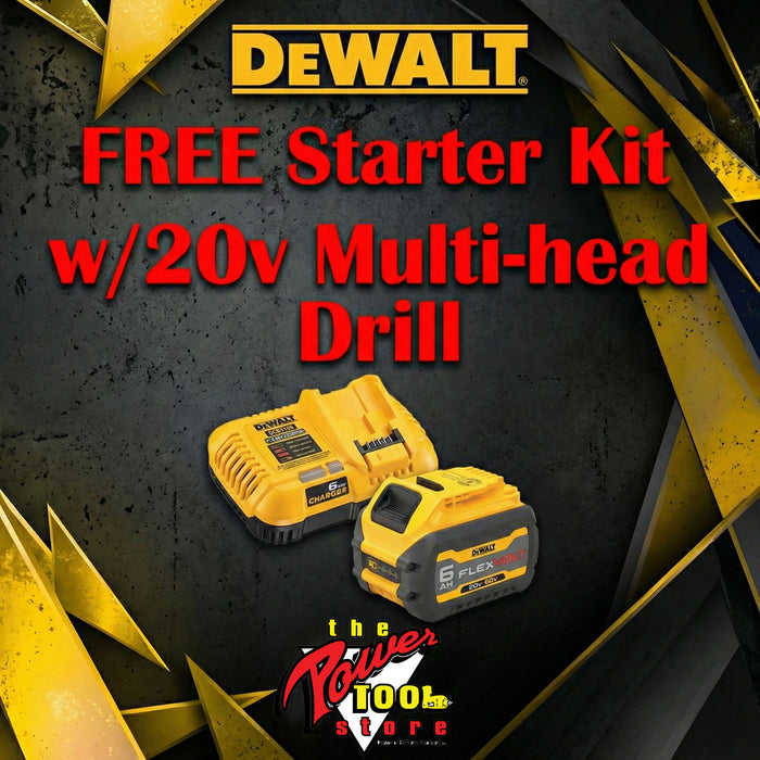 Kit de multiherramienta oscilante de 3 velocidades DEWALT 20V MAX* XR®