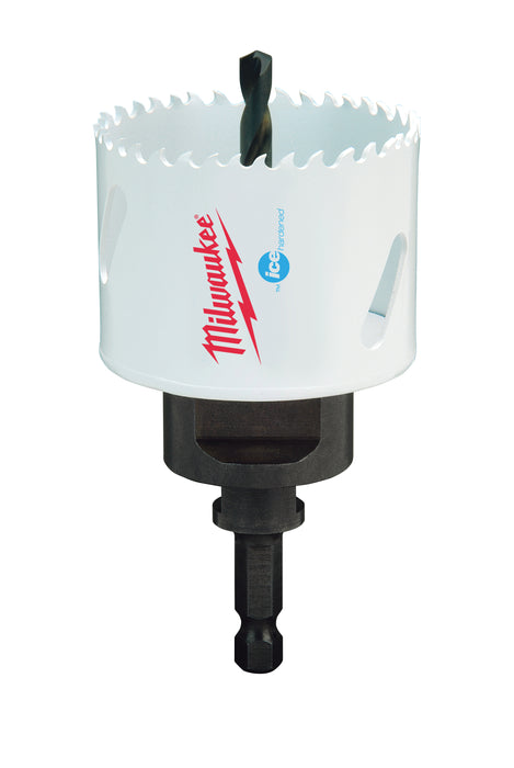 MILWAUKEE Large Thread Quick Change Arbor, 3/8" Shank