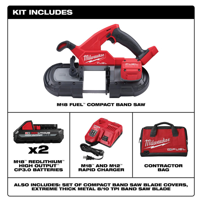 Kit de sierra de cinta compacta MILWAUKEE M18 FUEL™