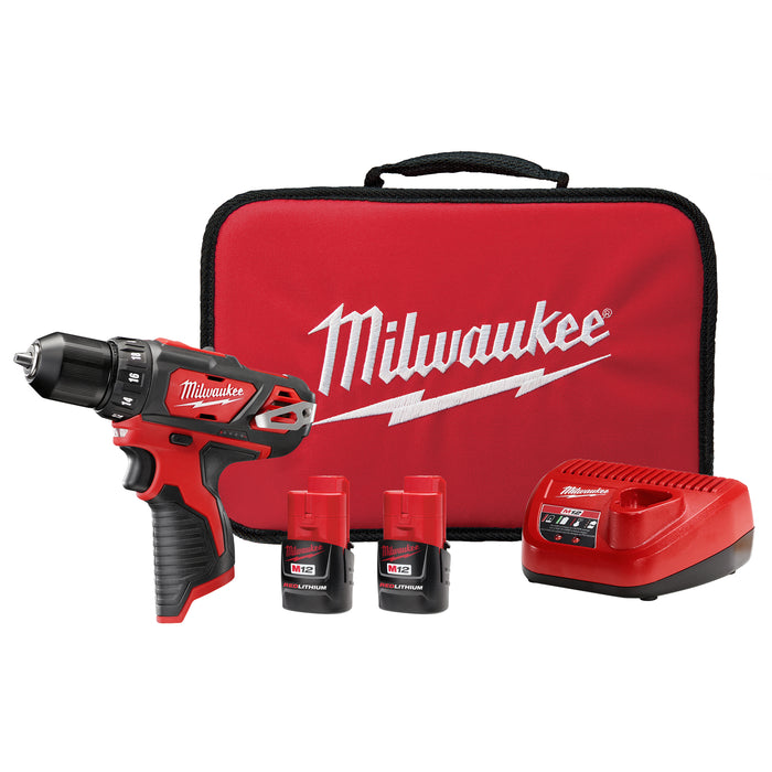 Milwaukee M12 3/8” Drill/Driver Kit 2407-22