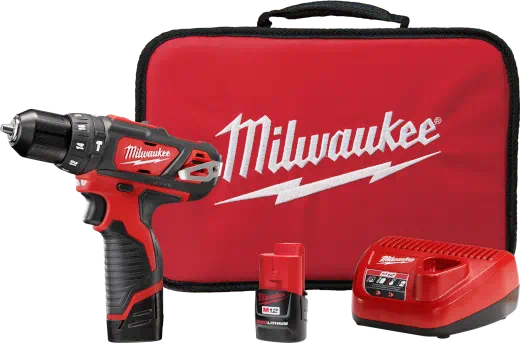 MILWAUKEE M12™ 3/8” Hammer Drill/Driver Kit