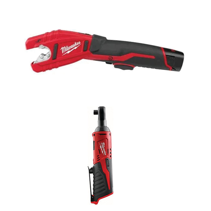 MILWAUKEE M12™ Copper Tubing Cutter Kit & FREE M12™ 3/8" Ratchet