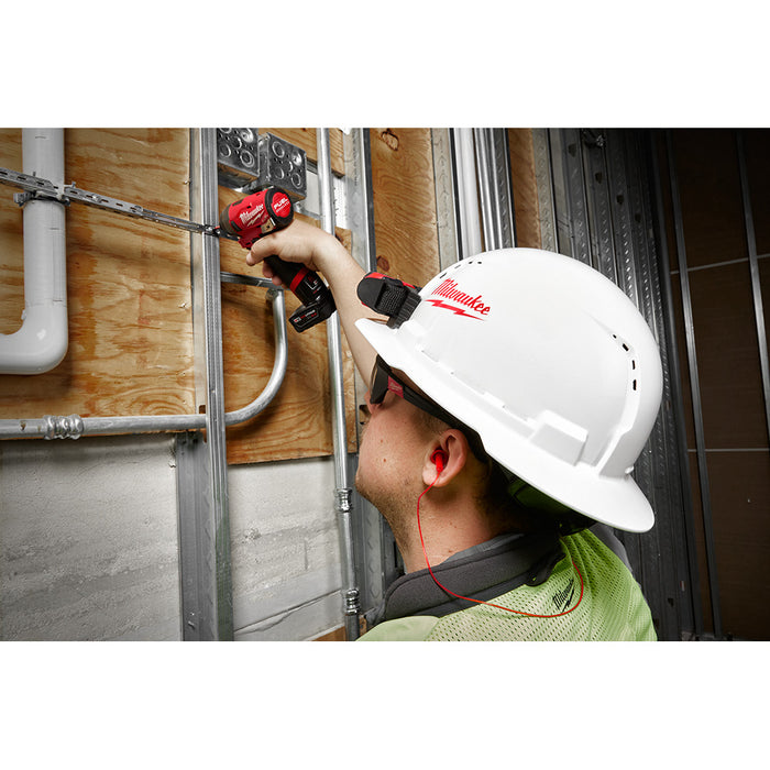 Tapones para los oídos con cable reutilizables MILWAUKEE (paquete de 3)