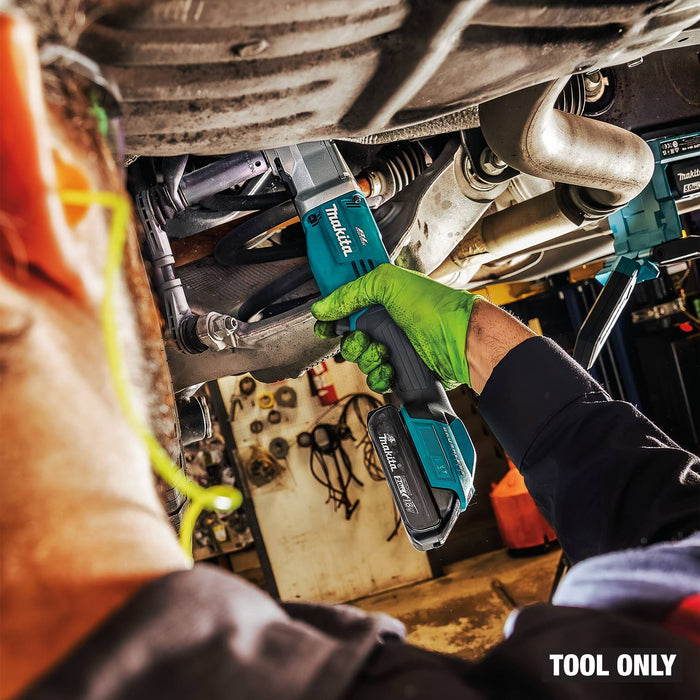 Makita XLT04Z 18V LXT® Lithium-Ion Brushless Cordless High Torque 1/2" Sq. Drive Angle Impact Wrench w/ Friction Ring, Tool Only