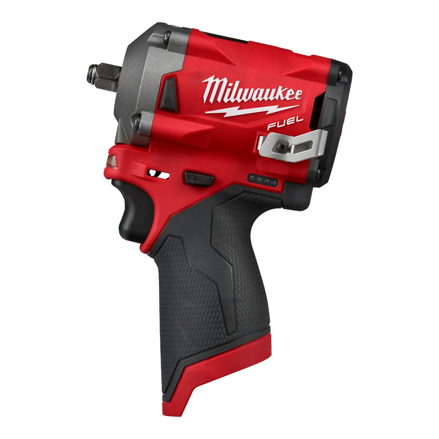 MILWAUKEE M12 FUEL™ 3/8" Stubby Impact Wrench (Tool Only) - Reconditioned