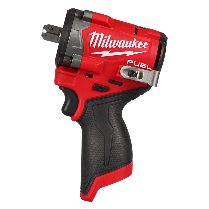 MILWAUKEE M12 FUEL™ Stubby 1/2" Impact Wrench w/ Pin Detent (Tool Only)