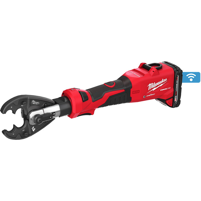 MILWAUKEE M18 FORCE LOGIC 6T Linear Utility Crimper Kit w/ O-D3 Jaw