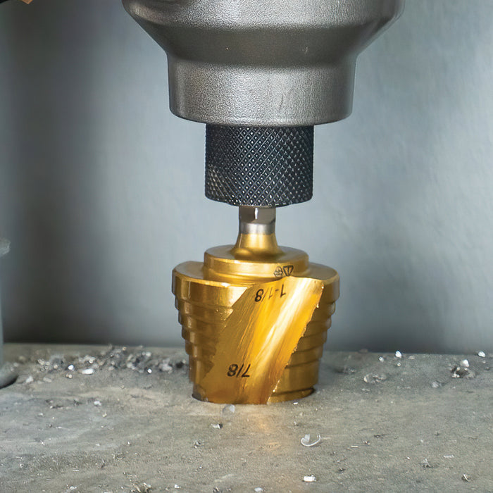 KLEIN TOOLS 3 PC. VACO Spiral Double-Fluted Step Bit Kit