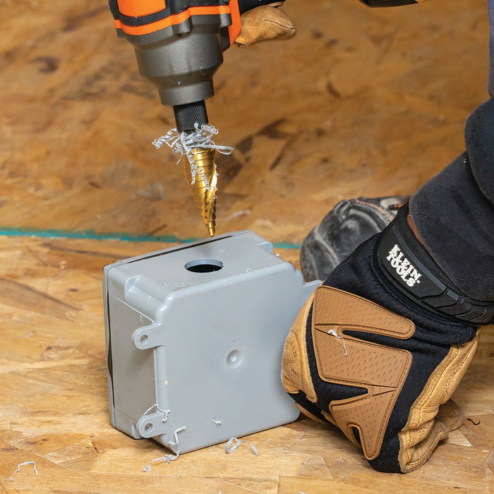 KLEIN TOOLS 3 PC. VACO Spiral Double-Fluted Step Bit Kit