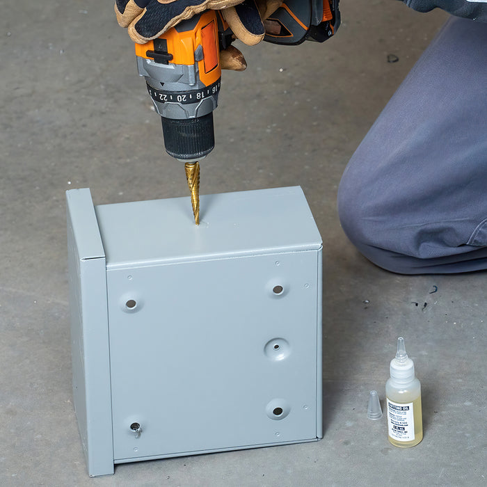 KLEIN TOOLS 4 PC. VACO Spiral Double-Fluted Step Bit Kit