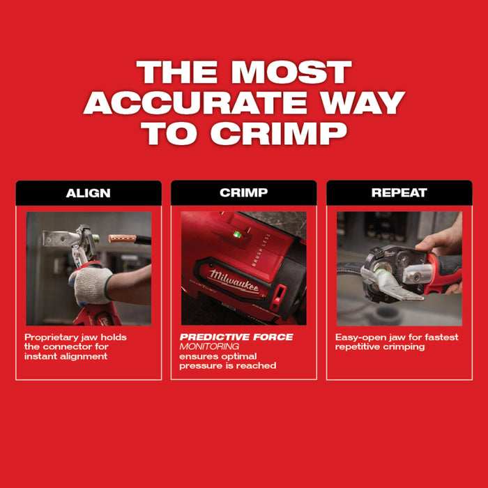 Milwaukee Tools M18™  FORCE LOGIC™ 600 MCM Crimper