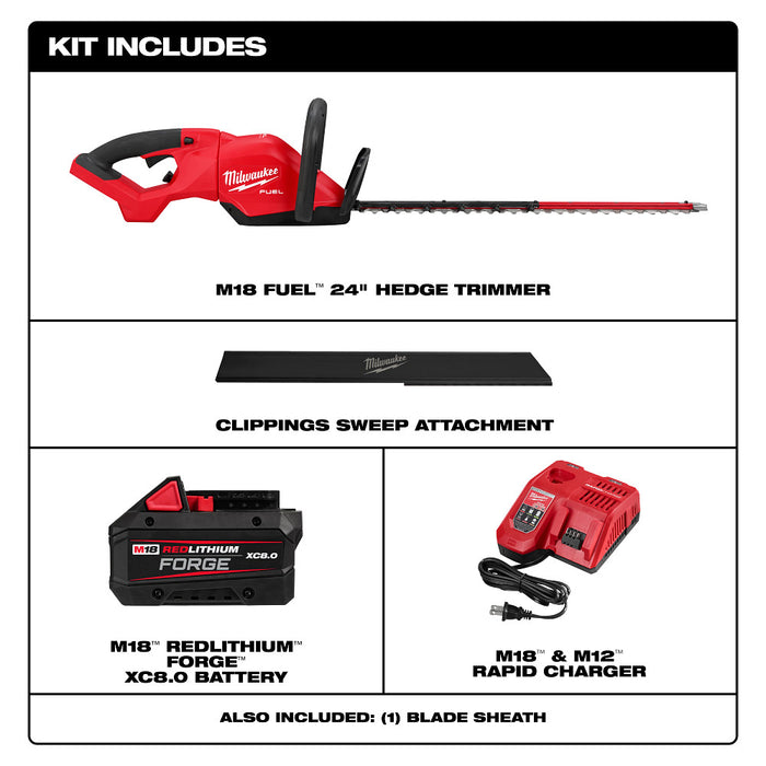 MILWAUKEE M18 FUEL™ 24" Hedge Trimmer Kit