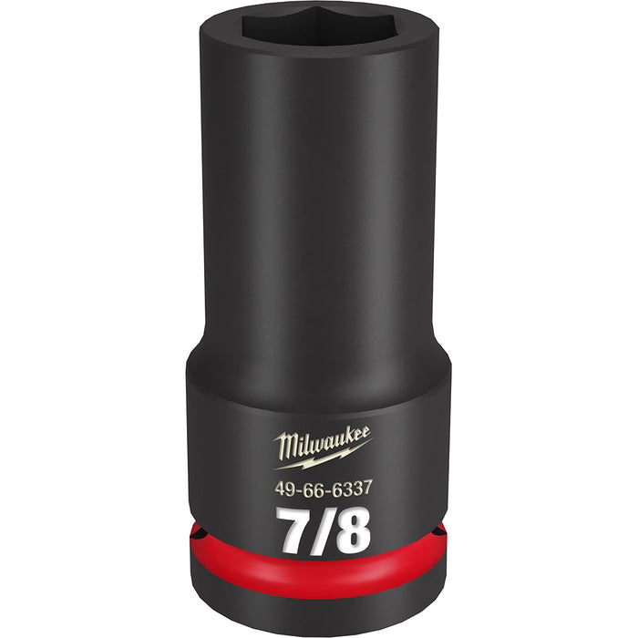 MILWAUKEE SHOCKWAVE Impact Duty 3/4" Drive 7/8" Dado de 6 puntos de profundidad