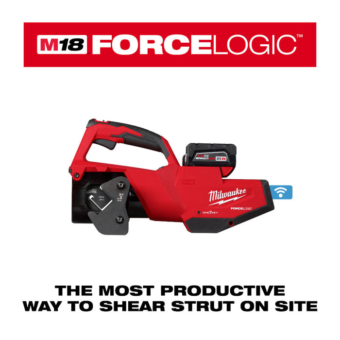 MILWAUKEE M18 FORCE LOGIC Single Channel Strut Shear Kit