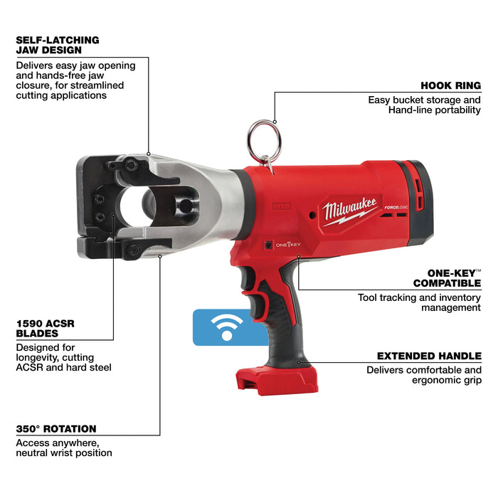 Milwaukee Tools M18™ FORCE LOGIC™ 1590 ACSR Cable Cutter
