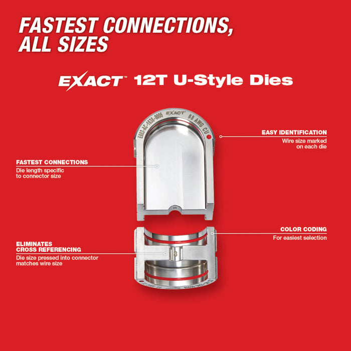 Milwaukee 750 MCM Copper Crimper 2779-750CU