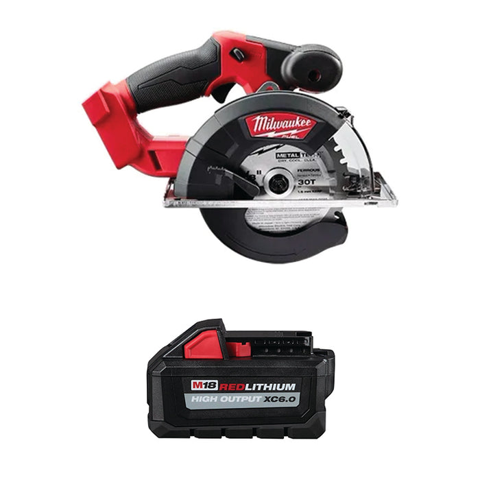 MILWAUKEE M18 FUEL™ Metal Cutting Circular Saw & FREE M18™ REDLITHIUM™ HIGH OUTPUT™ XC6.0 Battery