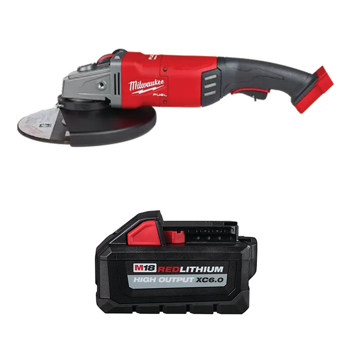 MILWAUKEE M18 FUEL™ 7" / 9" Large Angle Grinder & FREE M18™ REDLITHIUM™ HIGH OUTPUT™ XC6.0 Battery