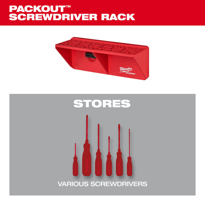 MILWAUKEE PACKOUT™ Screwdriver Rack