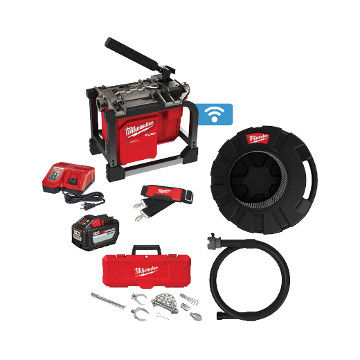 MILWAUKEE M18 FUEL™ Sectional Machine Kit w/ 7/8” Cable