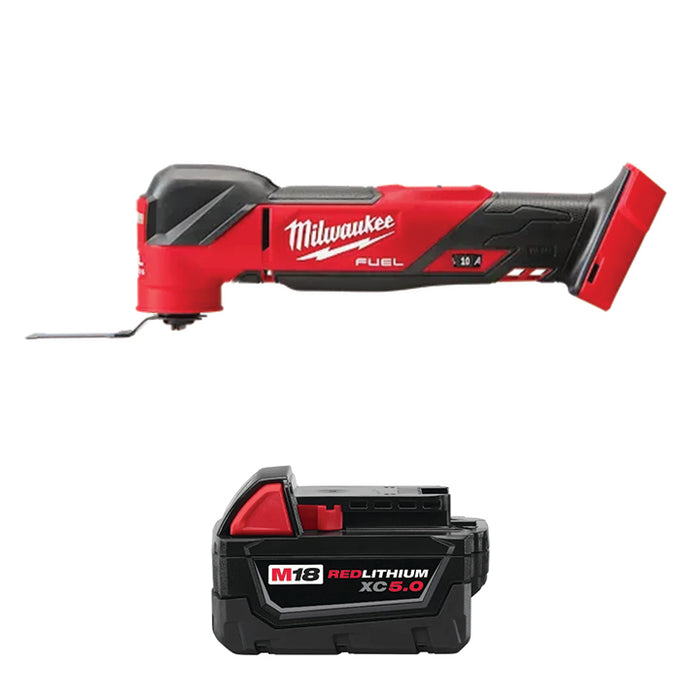 MILWAUKEE M18 FUEL™ Oscillating Multi-Tool & FREE M18™ REDLITHIUM™ XC5.0 Extended Capacity Battery