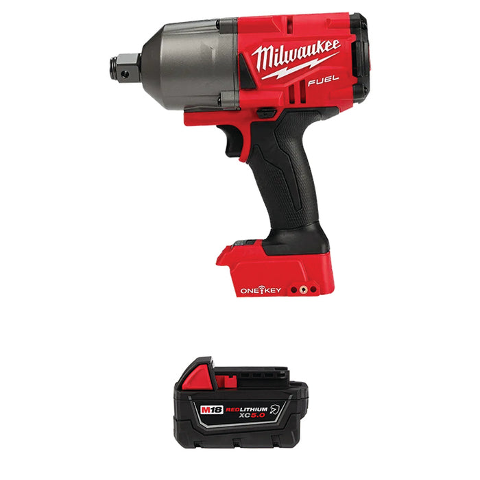 MILWAUKEE M18 FUEL™ High Torque Impact Wrench 3/4" Friction Ring & FREE M18™ REDLITHIUM™ XC5.0 Resistant Battery