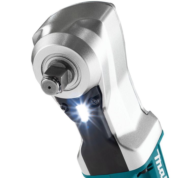 Makita XLT04Z 18V LXT® Lithium-Ion Brushless Cordless High Torque 1/2" Sq. Drive Angle Impact Wrench w/ Friction Ring, Tool Only