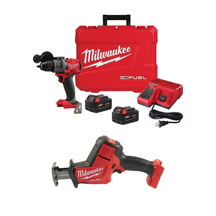 MILWAUKEE M18 FUEL™ 1/2" Drill/Driver Kit & M18 FUEL™ HACKZALL® Reciprocating Saw