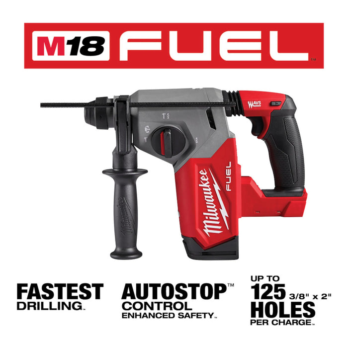 Milwaukee M18 FUEL 1" SDS Plus Rotary Ham 2912-20