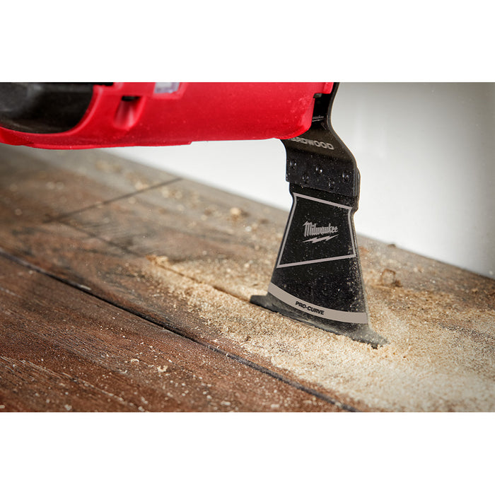 MILWAUKEE 2-1/2" Universal Fit OPEN-LOK™ Japanese Tooth PRO-CURVE™ Hardwood Blades