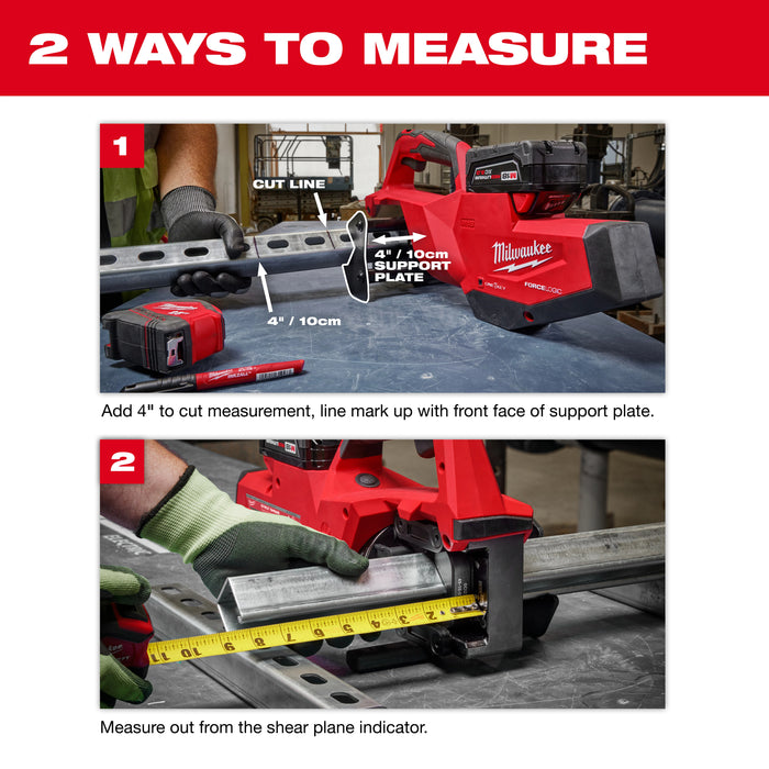 Milwaukee Tools M18™ FORCE LOGIC™ Single Channel Strut Shear