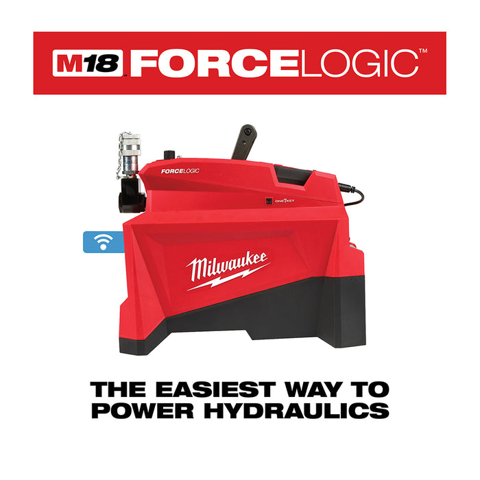 MILWAUKEE M18 FORCE LOGIC 10,000PSI Hydraulic Pump Kit