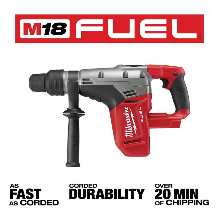 MILWAUKEE M18 FUEL 1-9/16" SDS MAX Rotary Hammer (Tool Only)