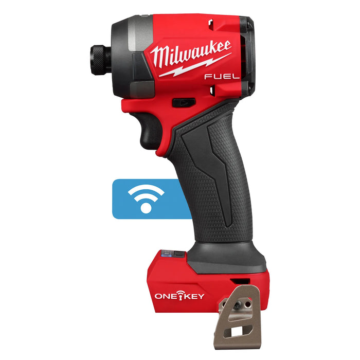 Destornillador de impacto hexagonal MILWAUKEE M18 FUEL™ de 1/4" con ONE-KEY™ (solo herramienta)