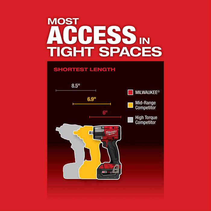 Milwaukee M18 FUEL 1/2" WR RING BARE 2962-20