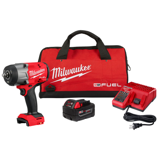 MILWAUKEE M18 FUEL™ 1/2" High Torque Impact Wrench w/ Friction Ring Kit