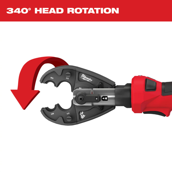 Milwaukee 6T Snub Nose Linear Utlty Crimp 2978-20D3