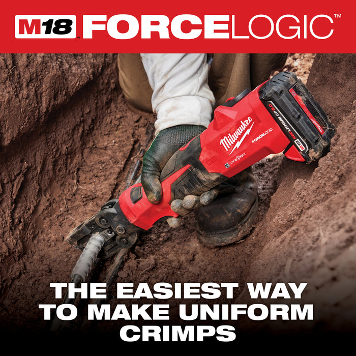 Milwaukee Tools M18™ FORCE LOGIC™ 6T Latched Linear Utility Crimper