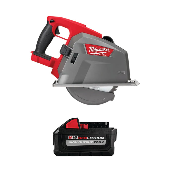 MILWAUKEE M18 FUEL™ 8" Metal Cutting Circular Saw & FREE M18™ REDLITHIUM™ HIGH OUTPUT™ XC8.0 Battery