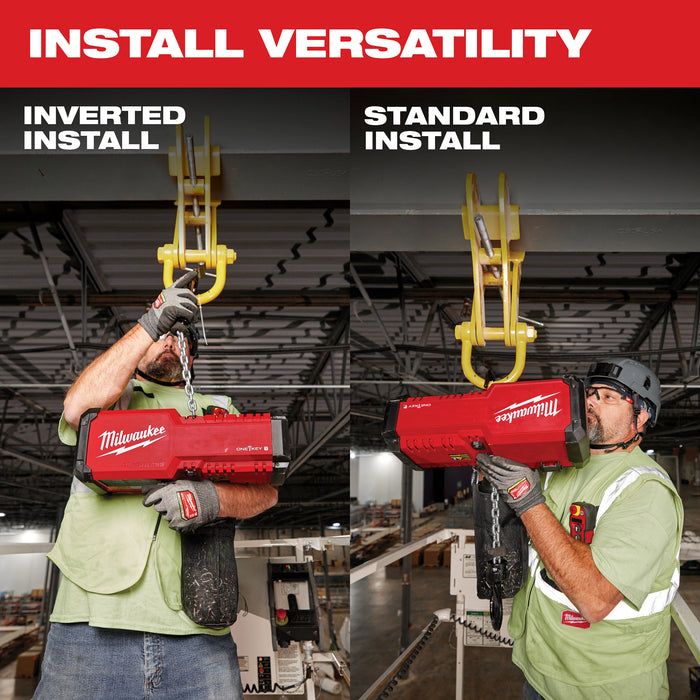 Milwaukee M18™ Compact 1-Ton Chain Hoist 2983-22HD