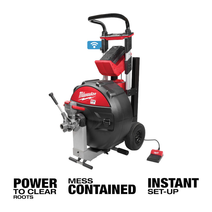 Kit de máquina de tambor para alcantarillado MILWAUKEE MX FUEL™