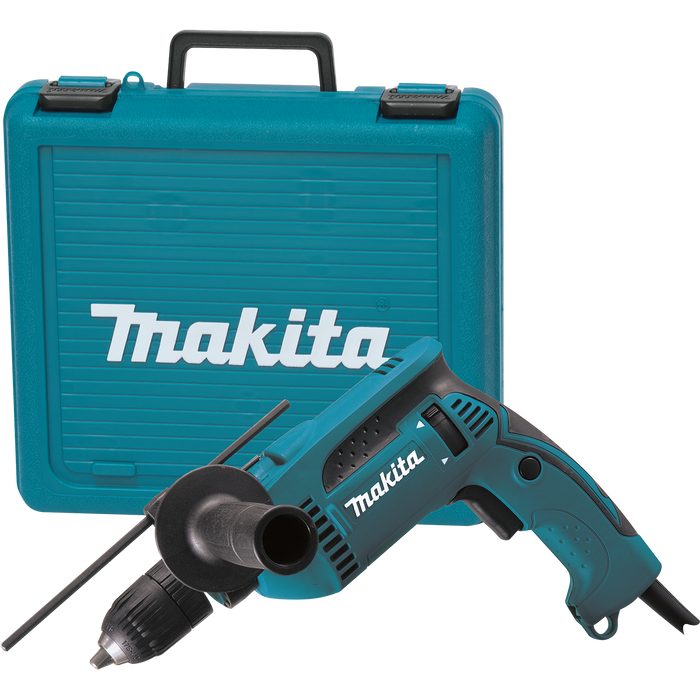 MAKITA 5/8" Hammer Drill, w/ Keyless Chuck, Tool Case