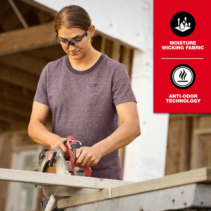 MILWAUKEE Women's FREEFLEX™ Short Sleeve Hybrid Tee