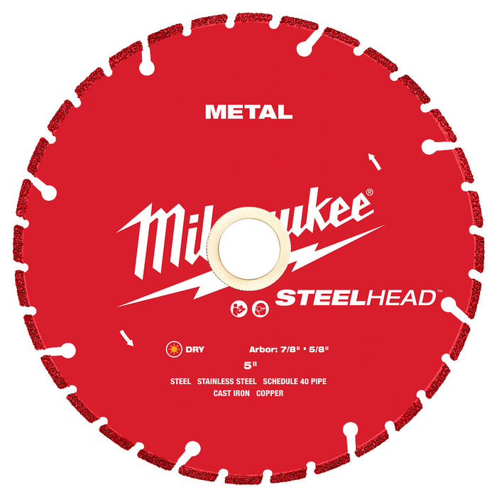 Milwaukee Tools 5” Metal Cutting Diamond Blade 49-93-7810
