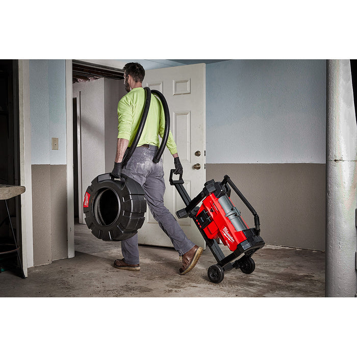 Máquina seccional de alcantarillado MILWAUKEE M18 FUEL™ con kit CABLE-DRIVE™