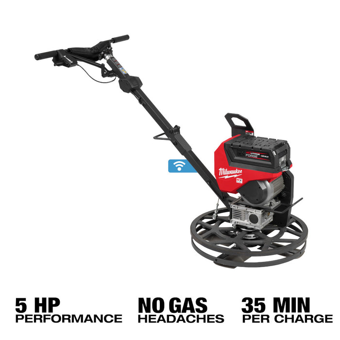 MILWAUKEE MX FUEL™ 24" Walk-Behind Edging Trowel Kit