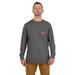 GRIDIRON™ Pocket T - LS Gray XL