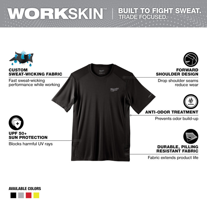 MILWAUKEE WORKSKIN™ Camisa ligera de alto rendimiento - Manga corta
