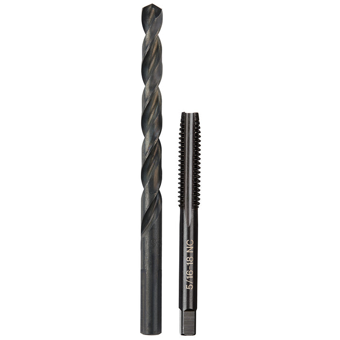 MILWAUKEE Straight Flute Plug Tap & Drill Bit Set