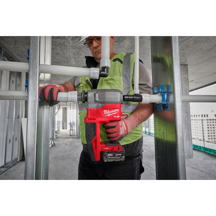 MILWAUKEE M18 FUEL™ Kit expansor ProPEX® de 2" con ONE-KEY™ con kit de cabezales expansores de 1 1/4"-2"